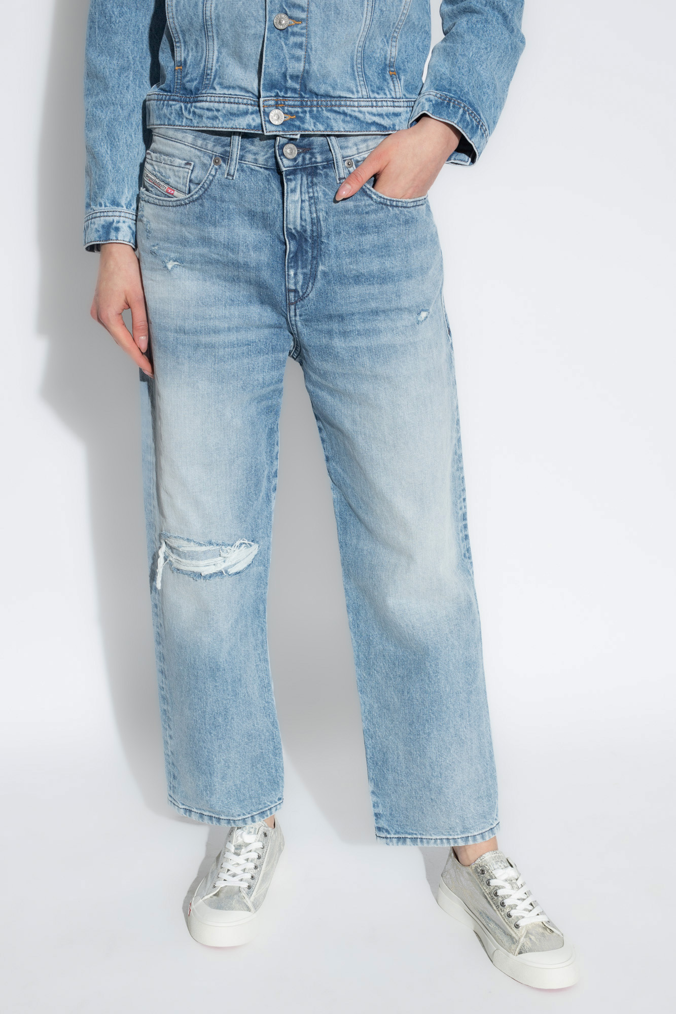 Light blue '2016 D-AIR L.30' jeans Diesel - Vitkac Italy